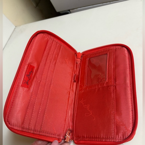 Vera Bradley Red Floral Quilted Wallet - Picture 3 of 3